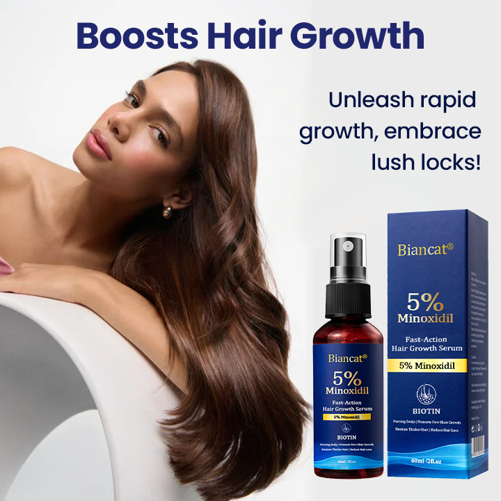 Maximum Strength 5% Minoxidil Fast-Action Hair Growth Serum