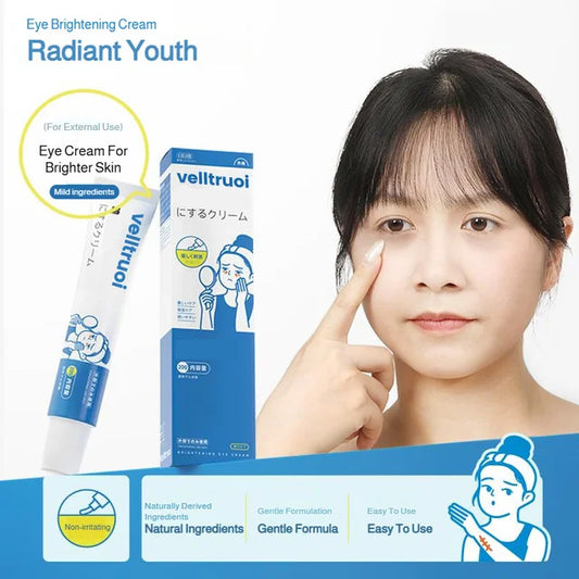 Eye care cream relieves eye discomfort, moisturizes and hydrates the eyes
