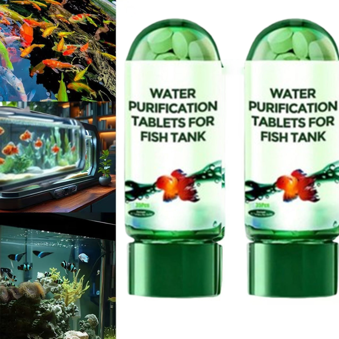🔥BUY 1 GET 1 FREE🔥Powerful Aquarium Water Purification Tablet