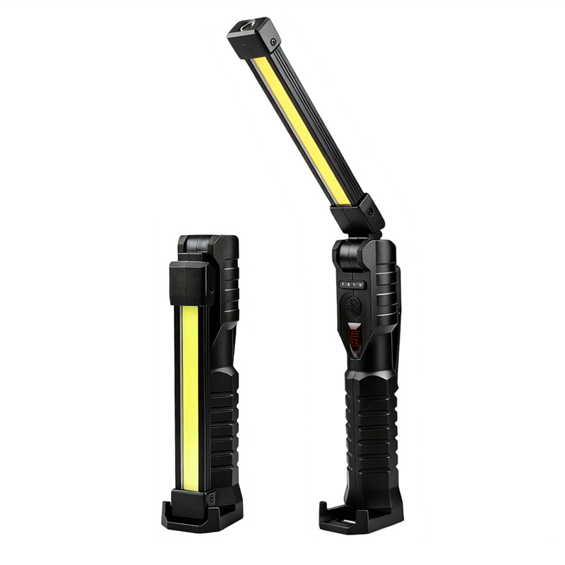 Double-sided strong magnetic work light