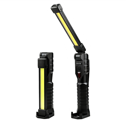 Double-sided strong magnetic work light