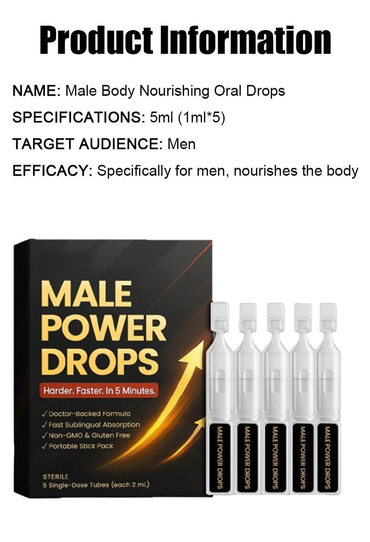 Male Body Nourishing Oral Drops