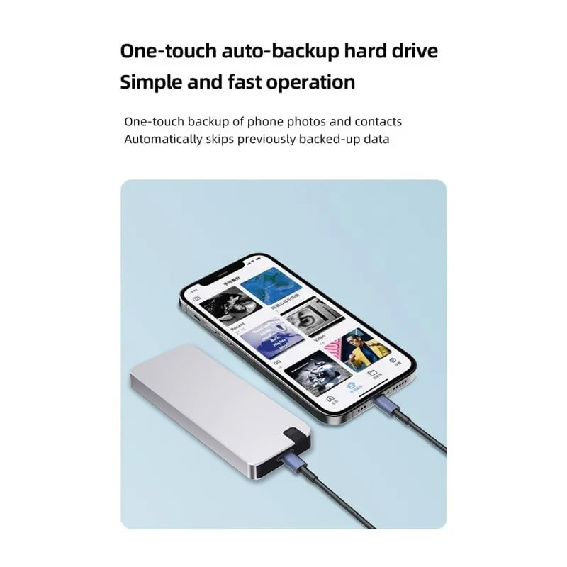 High-Speed USB 3.0 External Storage