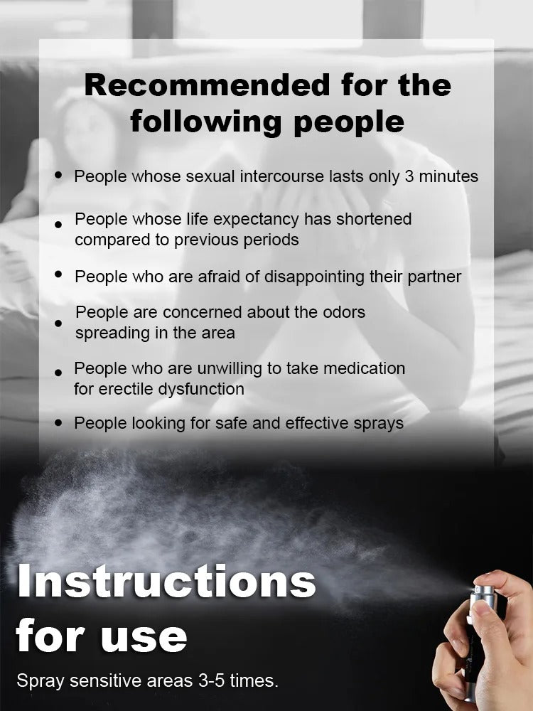 [Essential for Long Battles] NORTH MOON Prince Delay Spray